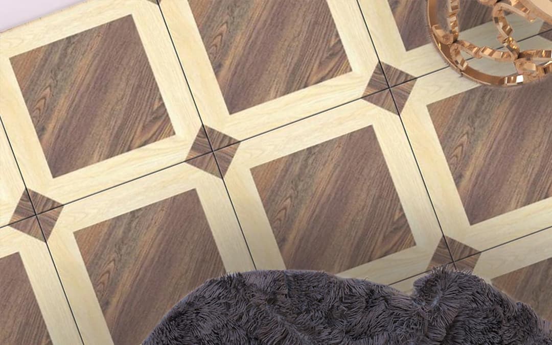 سرامیک رادوین قهوه ای 50*50 کاشی گلچین