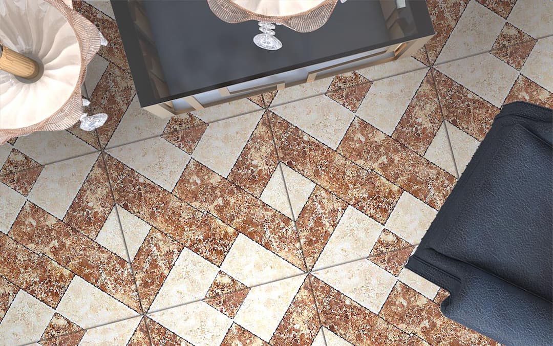 سرامیک دریا دل کرم 50*50 کاشی گلچین
