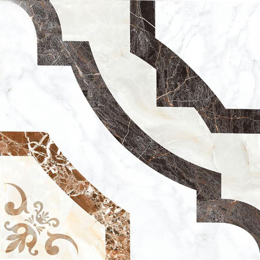 سرامیک پرسلان (MPT6185W) سفید 60*60 کاشی میلاد