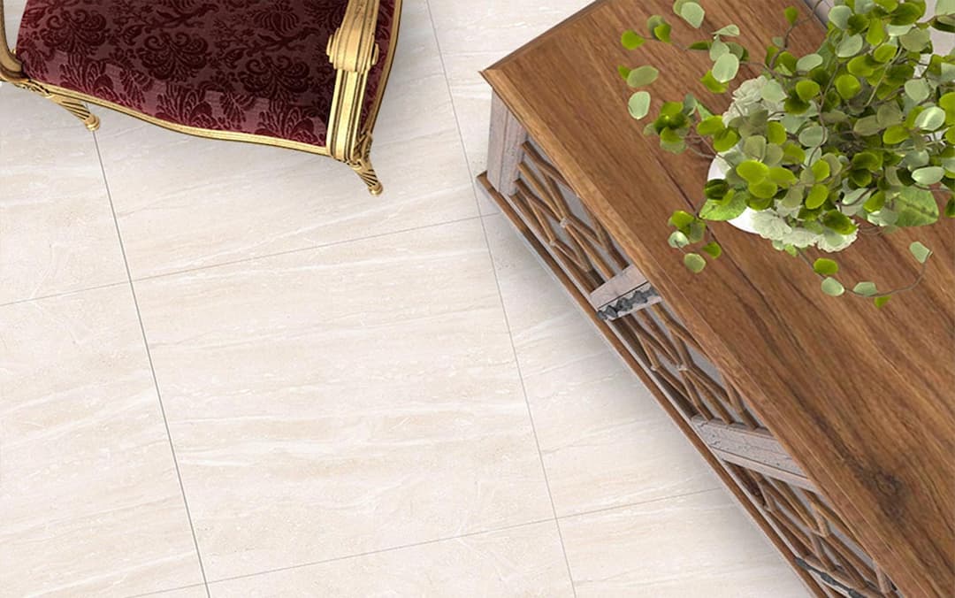 سرامیک پرسلان (MPT6059Q) کرم 60*60 کاشی میلاد