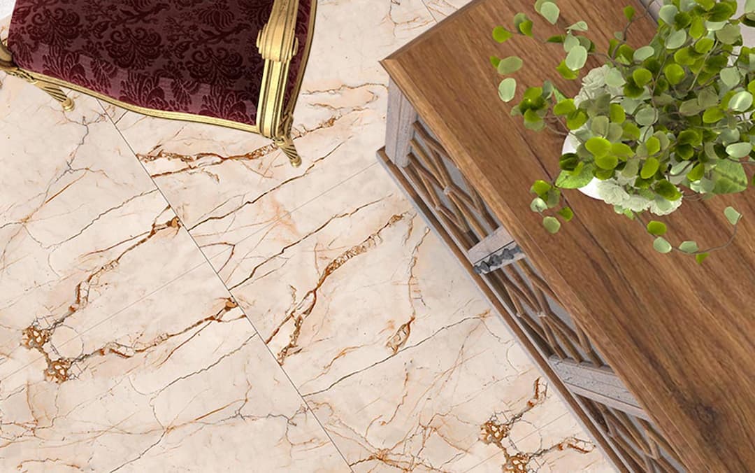 سرامیک پرسلان (MPT6272J) کرم 60*60 کاشی میلاد