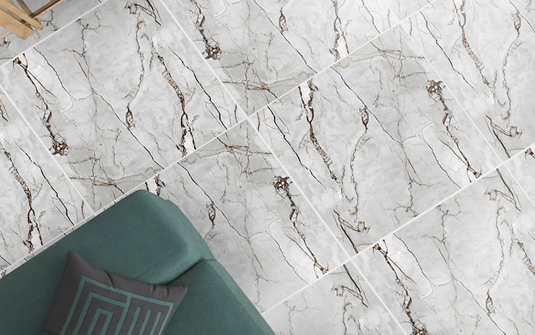 سرامیک پرسلان (MPT6272L) طوسی 60*60 کاشی میلاد