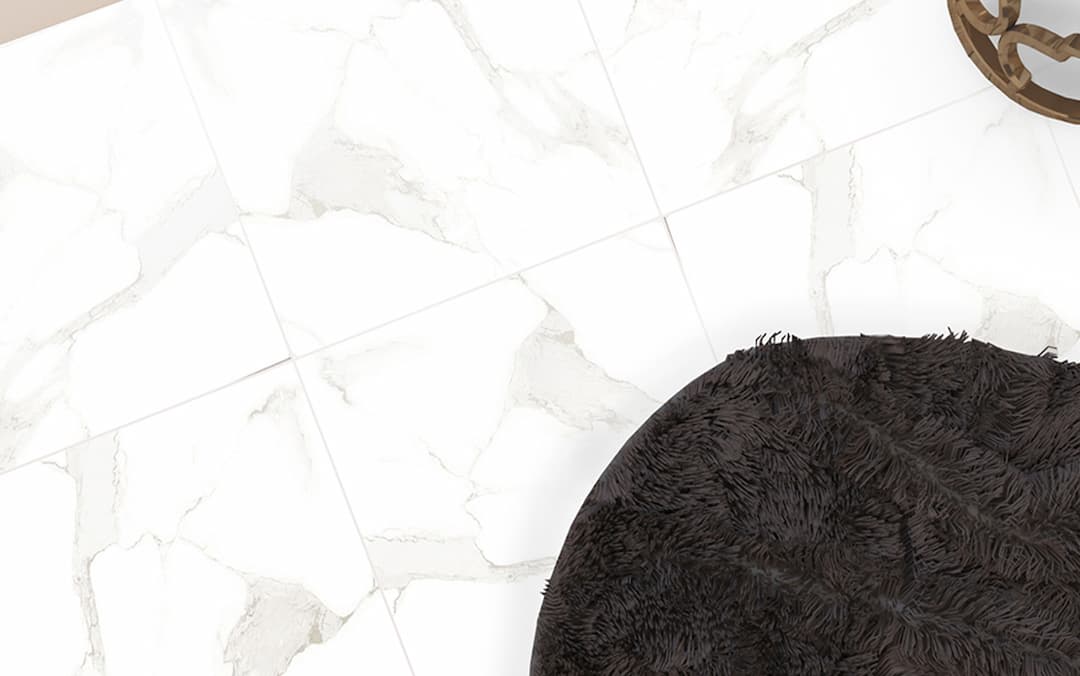 سرامیک پرسلان (MPT6270W) سفید 60*60 کاشی میلاد