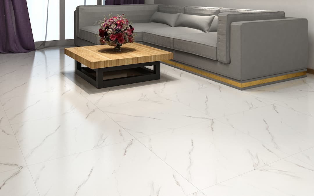 سرامیک پرسلان (RPP6246W) سفید 60*60 کاشی میلاد-نانوپولیش