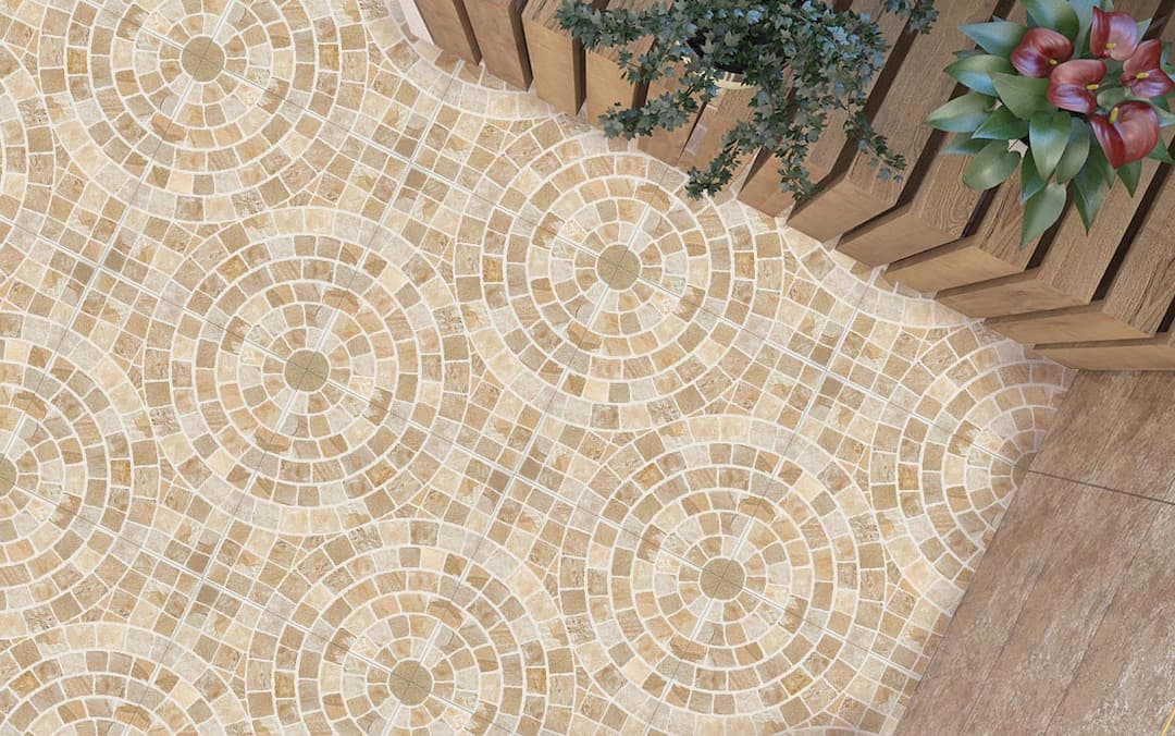 سرامیک پرسلان (MPHR6106C_I) کرم 60*60 کاشی میلاد