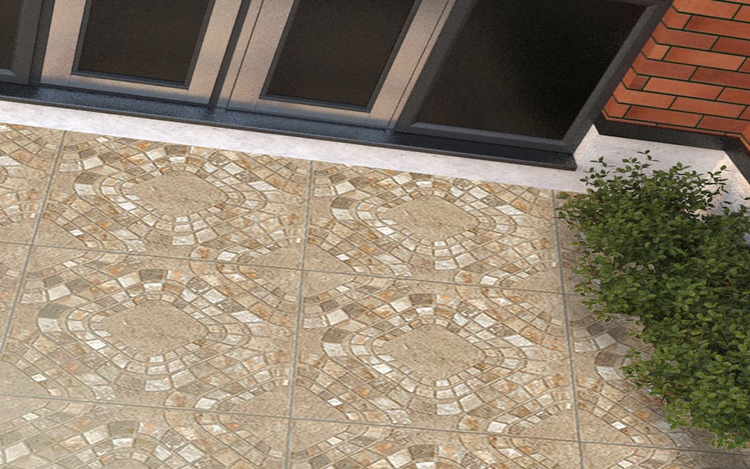 سرامیک پرسلان  (MPHR6134C_I) کرم 60*60 کاشی میلاد