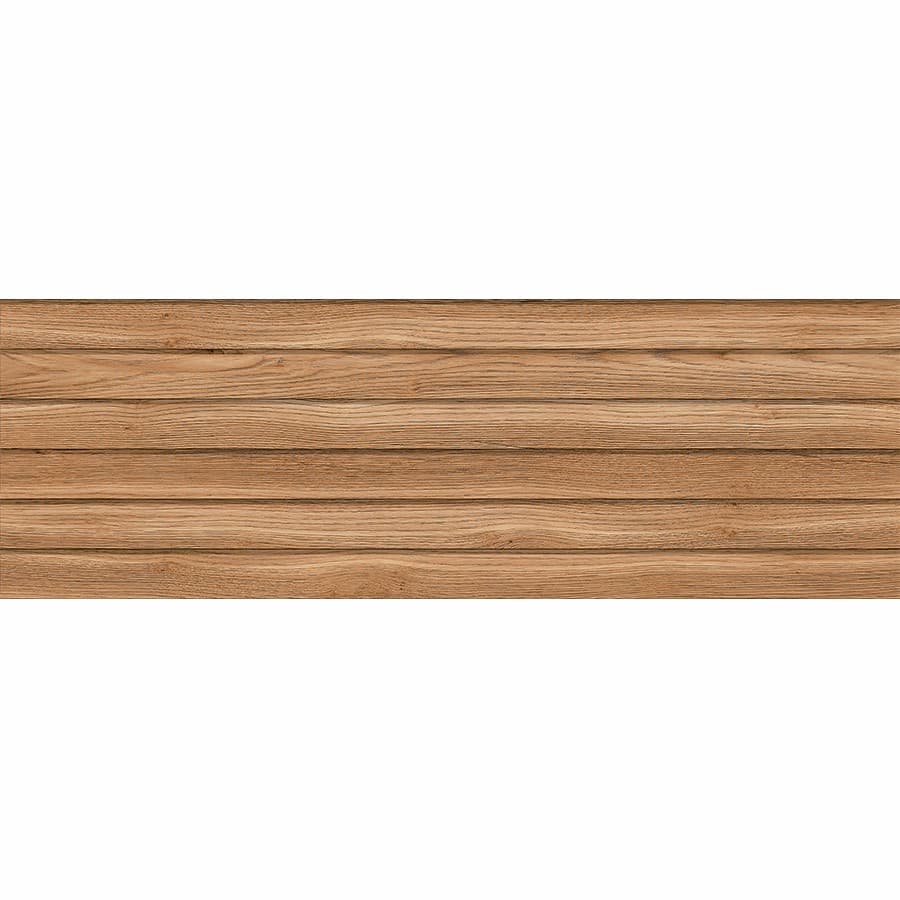 کاشی ترمو وود قهوه ای (22) 30*90 کاشی نگین-رستیک