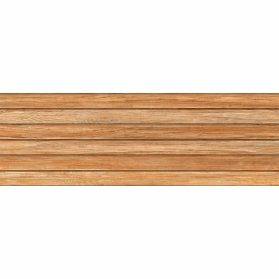 کاشی ترمو وود قهوه ای  (11) 30*90 کاشی نگین-رستیک