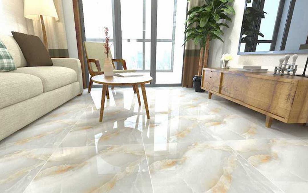 سرامیک پرسلان مرمر1 طوسی 60*60 کاشی نوین سرام-نانو پولیش