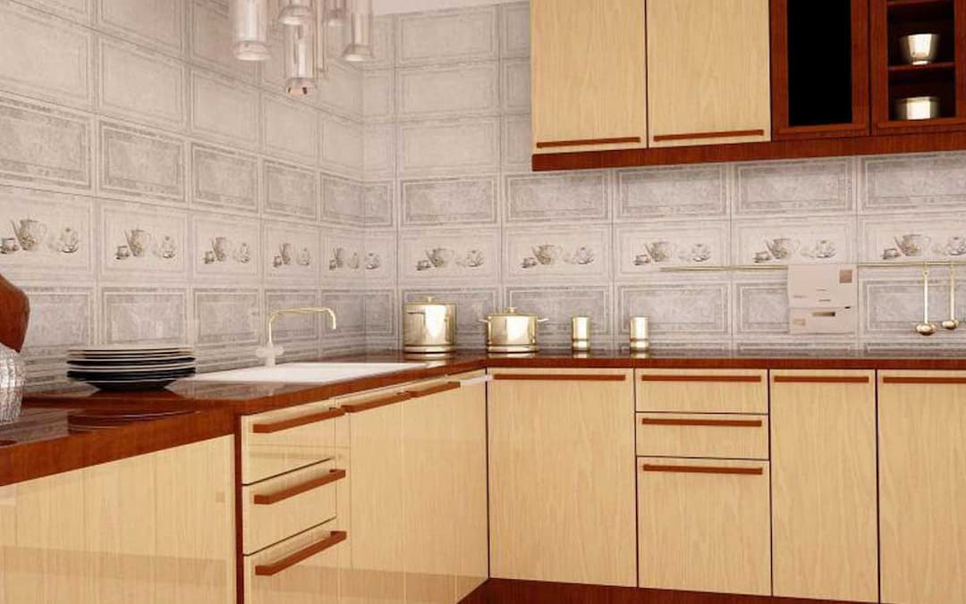 کاشی  دکور 1 وانیا30*90نوین سرام-کالیبره پولیش نانو