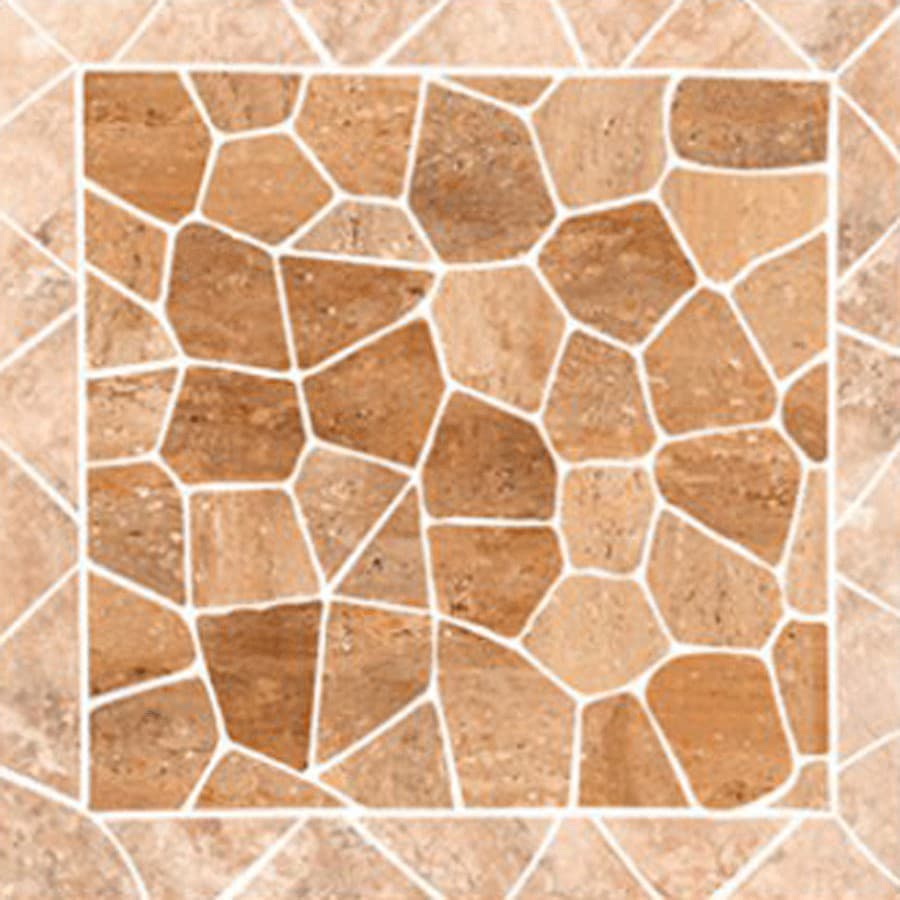 سرامیک (صنوبر 2) قهوه ای 50*50  کاشی پردیس آباده-رستیک