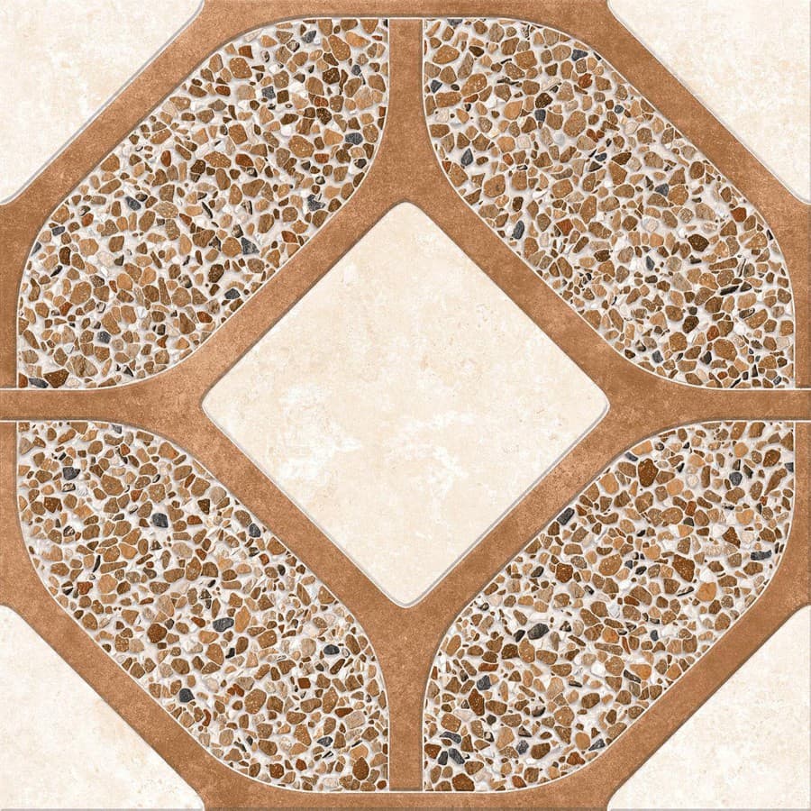 سرامیک سيتارا  قهوه ای 60*60 کاشی پرسپولیس-رستیک