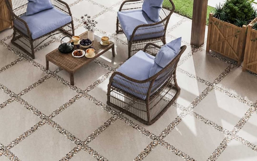 سرامیک درنیکا کرم 60*60 کاشی پرسپولیس-رستیک