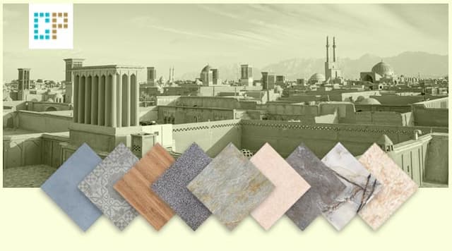 Yazd province ceramic tile industry