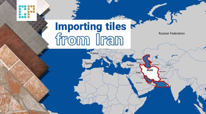 importing tile from iran