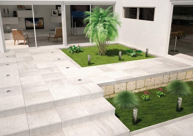 Should you install 20mm porcelain tiles in your garden?