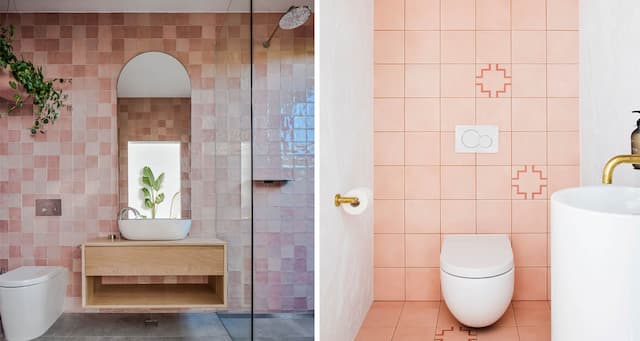 A Splash of Elegance: How to Use Pink in Your Bathroom