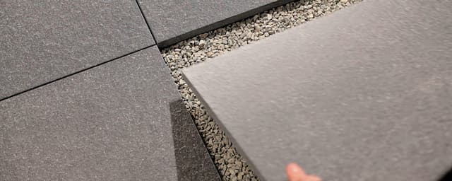 Can porcelain pavers be used for driveways?
