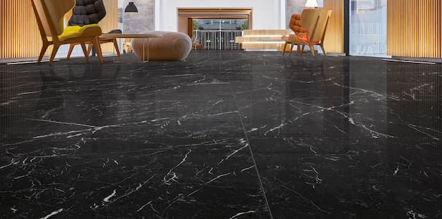 Black Porcelain Slabs: Mysterious Elegance with a Dust Challenge