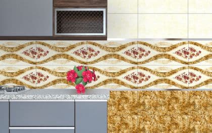 کاشی روشن کراسیوا کرم 30*60 کاشی پردیس آباده