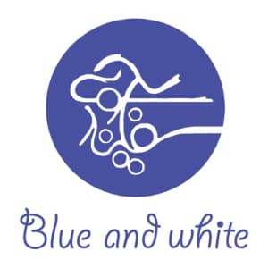سفالینه آبی و سفید