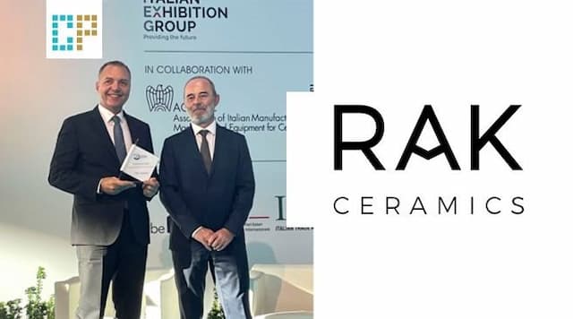 RAK Ceramics receivs Special Jury Award for its work in MKTG and Branding area