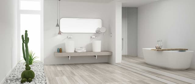 Important points in designing or renovating the bathroom, choosing the right flooring