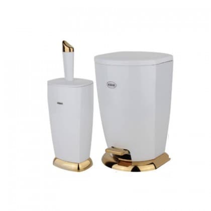 سطل و برس توالت حباب مدل لیلیا