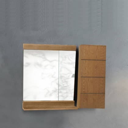 آینه و باکس پرشین کابین مدل L01 چوب