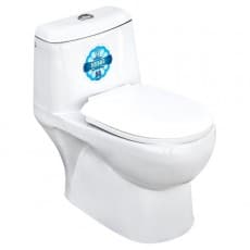 توالت فرنگی سفید مینا مدل برلیان