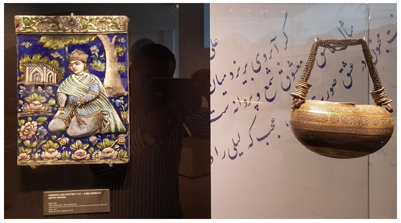 سرامیگ قاجار در موزه هنرهای اسلامی