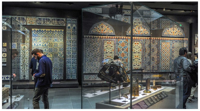 کاشی ایرانی در موزه لوور