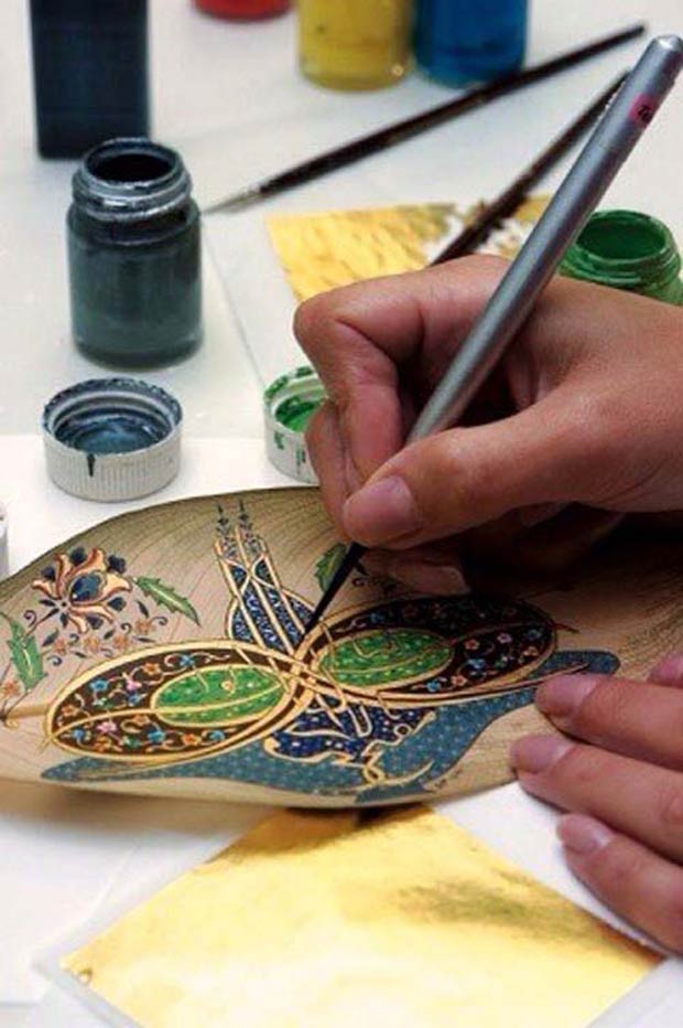 تزیین خانه با صنایع دستی سنتی ایرانی زیبا و شیک