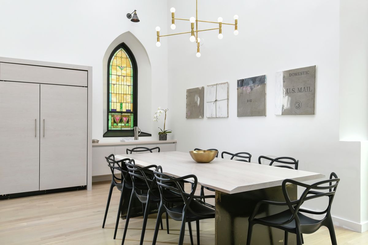 تبدیل کلیسای قدیمی به خانه‌ای مسکونی در شیکاگو