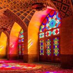 مسجد نصیر الملک شیراز، مسجد رنگین ایران