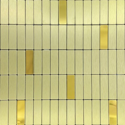 کاشی تزیینی نیکولا طلایی-زرد 31.5*30.5 گلدن لئون (کامپوزیت)